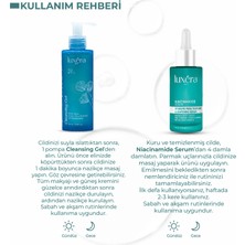 Luxera Paris ,Vegan Bakım Seti (Temizleme Jeli / Cleansing Gel + Niacinamide Serum)