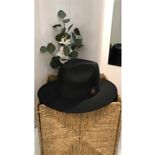 Shopiolog Siyah Panama Şapka