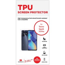 Tecno Spark 10 Pro Full Kaplama Ön Arka ve Yan 360 Derece Kaplayan Hd Film