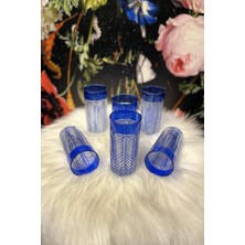 Lemm Home Palm Mavi 6'lı Meşrubat Bardağı