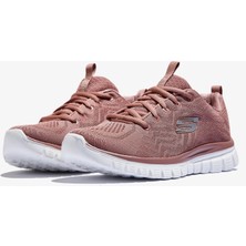 Skechers GRACEFUL-GET CONNECTED Kadın Pembe Spor Ayakkabı - 12615 MVE