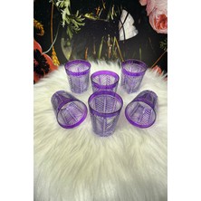 Lemm Home Palm Mor 6'lı Bardak Seti