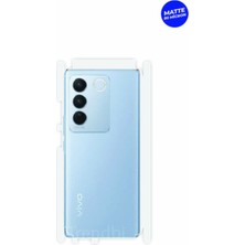 Wrapsol Vivo V27 5g Mat Arka ve Yan Kaplama Tam Kaplayan Hd Film