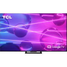 TCL 65C745 65" 165 Ekran Uydu Alıcılı 4K Ultra HD QLED Google TV