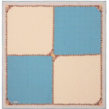 Bursa İpek Mint Hasır Desen Twill İpek Eşarp