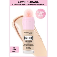 Maybelline New York Super Instant Perfector Glow 4 Etki 1 Arada Fondöten- 00 Fair Light Mini Falsies Surreal Maskara Hediyeli