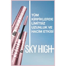 Maybelline New York Lash Sensational Sky High Kahverengi Maskara Mini Tattoo Liner Hediyeli