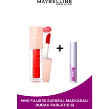 Maybelline New York Lifter Gloss Nemlendirici Dudak Parlatıcısı- 23 Sweetheart Mini Falsies Surreal Maskara Hediyeli