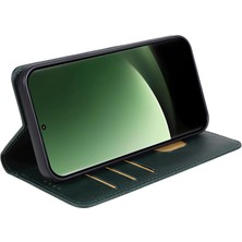 Lr Joyful Xiaomi 13 Ultra Etkiye Dayanıklı Pu Deri Stand Kılıfı Cüzdan Buzağı Doku Cep Telefonu Kapağı (Yurt Dışından)