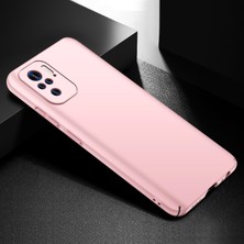 Lr Joyful Xiaomi Redmi Note 10 4g/note 10S Düz Renk Anti-Drop Cover Pc Cep Telefon Kılıfı (Yurt Dışından)