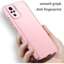 Lr Joyful Xiaomi Redmi Note 10 4g/note 10S Düz Renk Anti-Drop Cover Pc Cep Telefon Kılıfı (Yurt Dışından)