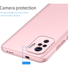 Lr Joyful Xiaomi Redmi Note 10 4g/note 10S Düz Renk Anti-Drop Cover Pc Cep Telefon Kılıfı (Yurt Dışından)