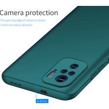 Lr Joyful Xiaomi Redmi Note 10 4g/note 10S Düz Renk Anti-Drop Cover Pc Cep Telefon Kılıfı (Yurt Dışından)