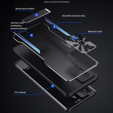 Lr Joyful Xiaomi Poco F5 Pro 5g/redmi K60 5G/K60 Pro 5g Kickstand Telefon Kapağı Tpu + Alüminyum Alaşım Kılıfı (Yurt Dışından)