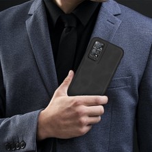 Lr Joyful Xiaomi Redmi Note 11 Pro 4g (Mediatek)/note 11 Pro 5g (Qualcomm) Pu Deri+Pc+Tpu Telefon Koruyucu Kılıf Araba Montaj Metal Sayfası (Yurt Dışından)