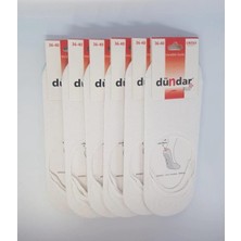Dündar Plus 8214 Unisex Silikonlu Babet Çorap 6 Adet