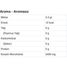 Z-Konzept Creatine Monohydrate 250 Gr- Kreatin