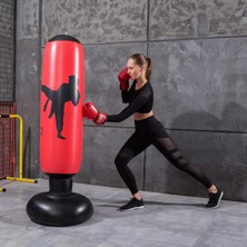 Dayanıklı 160X65CM Şişirilebilir Yumruk Çanta Çanta Çanta Kickboks Tumbler (Yurt Dışından)