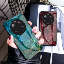 Lr Joyful Xiaomi 13 Ultra Temperli Cam Arka Kapak Pc+Tpu Mermer Desen Telefon Kılıfı (Yurt Dışından)