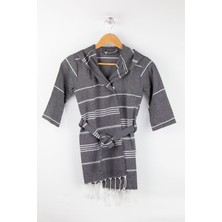 Bross Çocuk Kırmızı Bornoz %100 PAMUK PEŞTEMAL