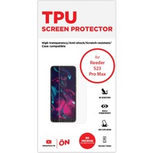 Wrapsol Reeder S23 Pro Max Ekran Koruyucu Tam Kaplayan Hd Film