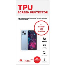 Wrapsol Reeder S23 Pro Max Full Body 360 Derece Kaplama Ön Arka ve Yanlar Tam Kaplayan Hd Film