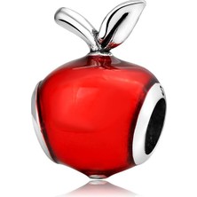 Karm Mücevher Ticaret 925 Ayar Gümüş Charm (Red Apple)