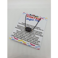 Gümüştel El Sanatları Kantaşı Doğal Taş Kolye Ayarlanabilir Orijinal Doğal Taş Çok Fonksiyonlu Kolye