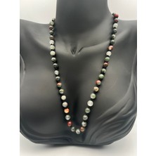 Gümüştel El Sanatları Doğal Taş Kantaşı Taşı Kolye Aaa Kalite 6mm