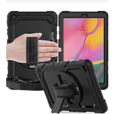 Cover Center  Samsung Galaxy Tab A7 Lite T220 T225 T227 Kılıf Defender Tablet Tank Zırh Kılıf