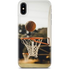 Uvilda Apple iPhone x Kılıf Uv Baskılı Abxbi 9 Baskılı Basket Top