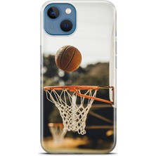 Uvilda Apple iPhone 13 Kılıf Uv Baskılı Abxbi 9 Silikon Basket Top