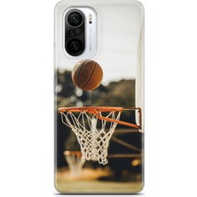 Uvilda Xiaomi Redmi K40 Pro Kılıf Uv Baskılı Abxbi 9 Darbe Emici Basket Top