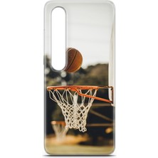 Uvilda Xiaomi Mi 10 Pro Kılıf Uv Baskılı Abxbi 9 Telefon Kabı Basket Top