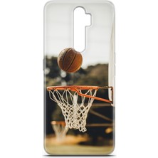 Uvilda Oppo A9 2020 Kılıf Uv Baskılı Abxbi 9 Arka Kapak Basket Top