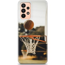 Uvilda Samsung Galaxy A23 4g Kılıf Uv Baskılı Abxbi 9 Koruma Kılıfı Basket Top