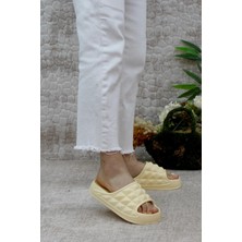 Mehmet Mete EZ0134 Plaj Deniz Havuz Terliği Hafif Rahat Esnek Kadın Terlik