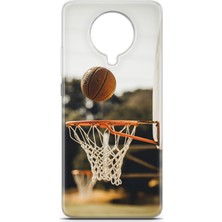 Uvilda Xiaomi Poco F2 Pro Kılıf Uv Baskılı Abxbi 9 Silikon Basket Top