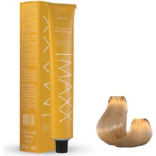 Maxx Deluxe Tüp Boya 10.0 Açık Sarı 60 ml x 4 Adet + Sıvı Oksidan 4 Adet