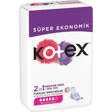 Kotex 2ın1 Regl + Mesane Ultra Ped Uzun 12'li 1 Paket