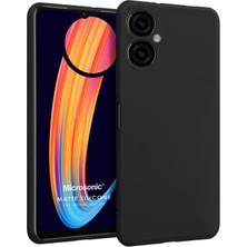 Microsonic Matte Silicone Infinix Hot 30I Kılıf Siyah