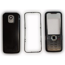 OEM Nokia 7210S Kapak Nokia 7210S Uyumlu Siyah Ön Kapak Arka Kapak ve Tuş Takımı