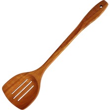 Spatule Ajourée En Bois Spatule À Manche Long Pour La Dining (Yurt Dışından)