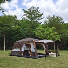 Efsane KAMP - Aile Boyu Büyük Kamp Çadırı 2 Oda 1 Salon - 12 Kişilik