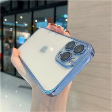 Dexmon iPhone 14 Pro Kılıf 3D Kamera ve Lens Mercek Korumalı Ultra Lüks Razer Plating Case