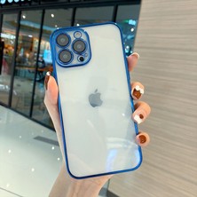 Dexmon iPhone 14 Pro Max Kılıf 3D Kamera ve Lens Mercek Korumalı Ultra Lüks Razer Plating Case