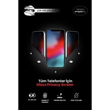 Honor Magic V2 Parlak Hayalet Ekran Koruyucu Yandan Görünmeyen Gizli Poliüretan Film