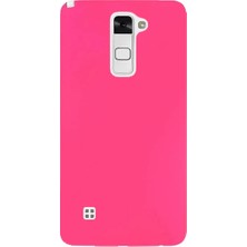 ZORE Lg Stylus 2  Uyumlu Yumuşak Dokulu Soft Esnek Ince  Renkli Premier Silikon Kapak