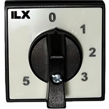 İLX İL-XP4-ET015-010 1 Faz 10 Amper 1X10A 5 Kademeli Toplamalı Pako Şalter