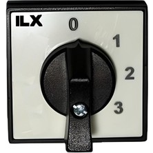 İLX İL-XP4-ET033-032 3 Faz 32 Amper 3X32A 3 Kademeli Toplamalı Pako Şalter